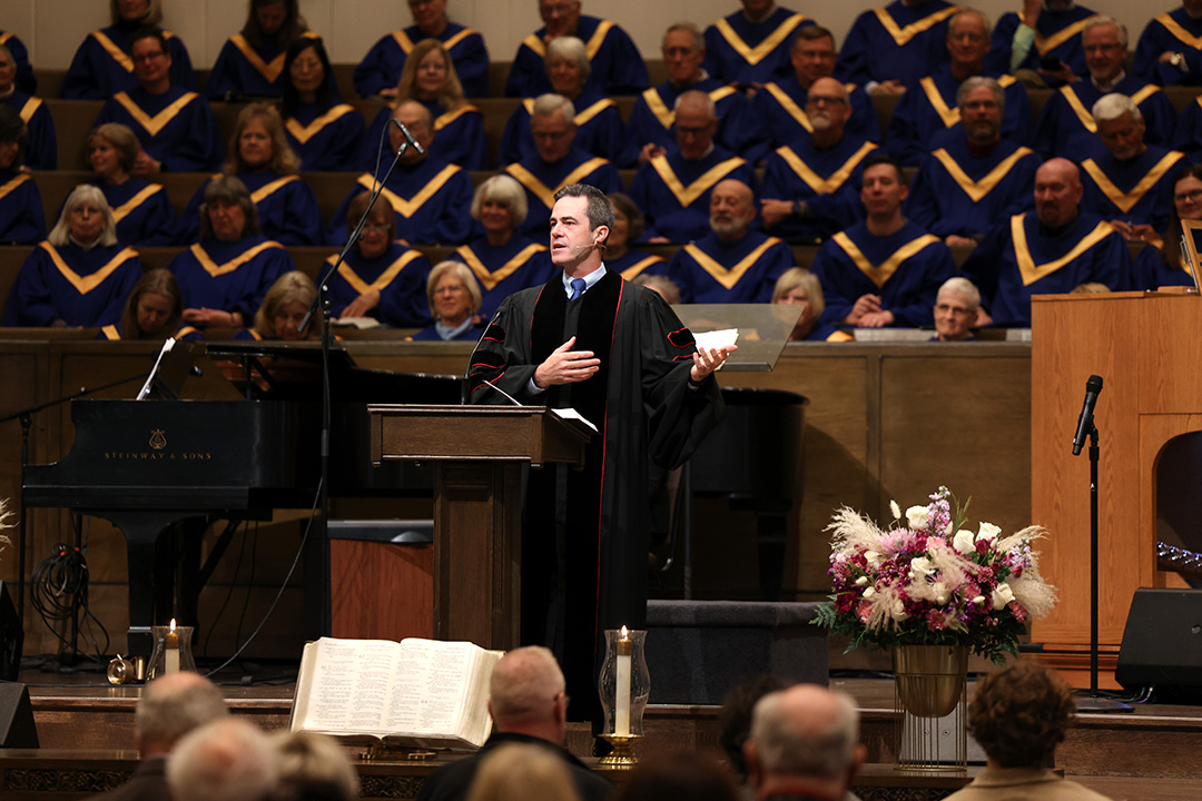 Pastor Tim Teaching